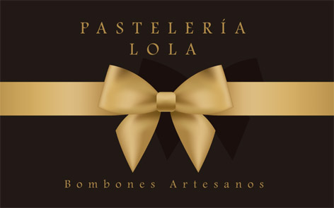 tarjeton_lazo gold negro